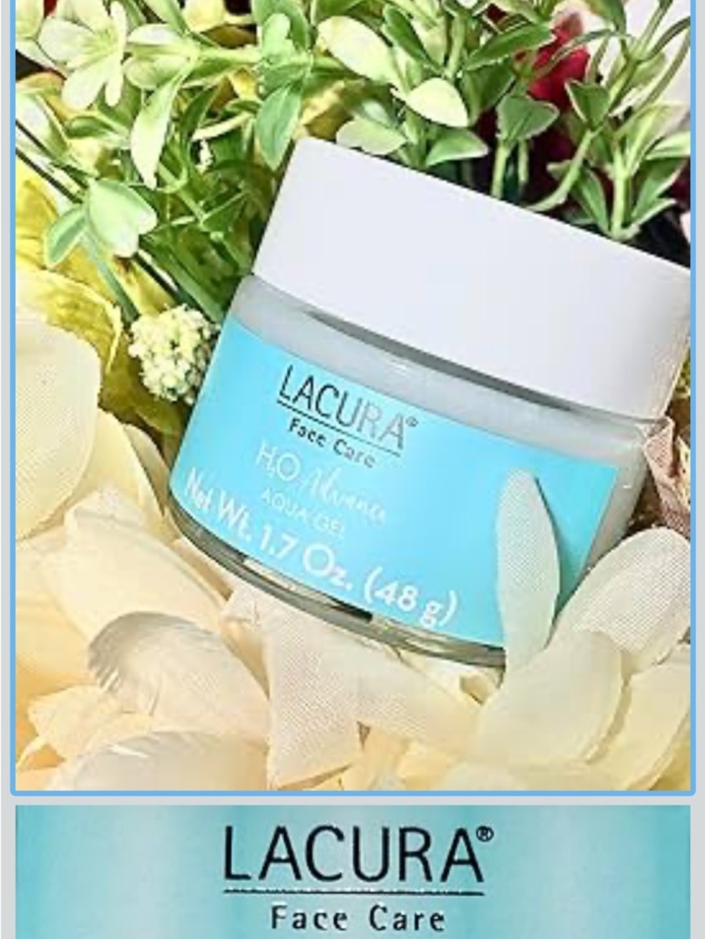 H2O Hydrate Aqua Gel Face Cream - Blue - Picture 4 of 7